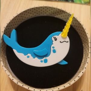 Erstwilder Nina of the North Narwal Brooch